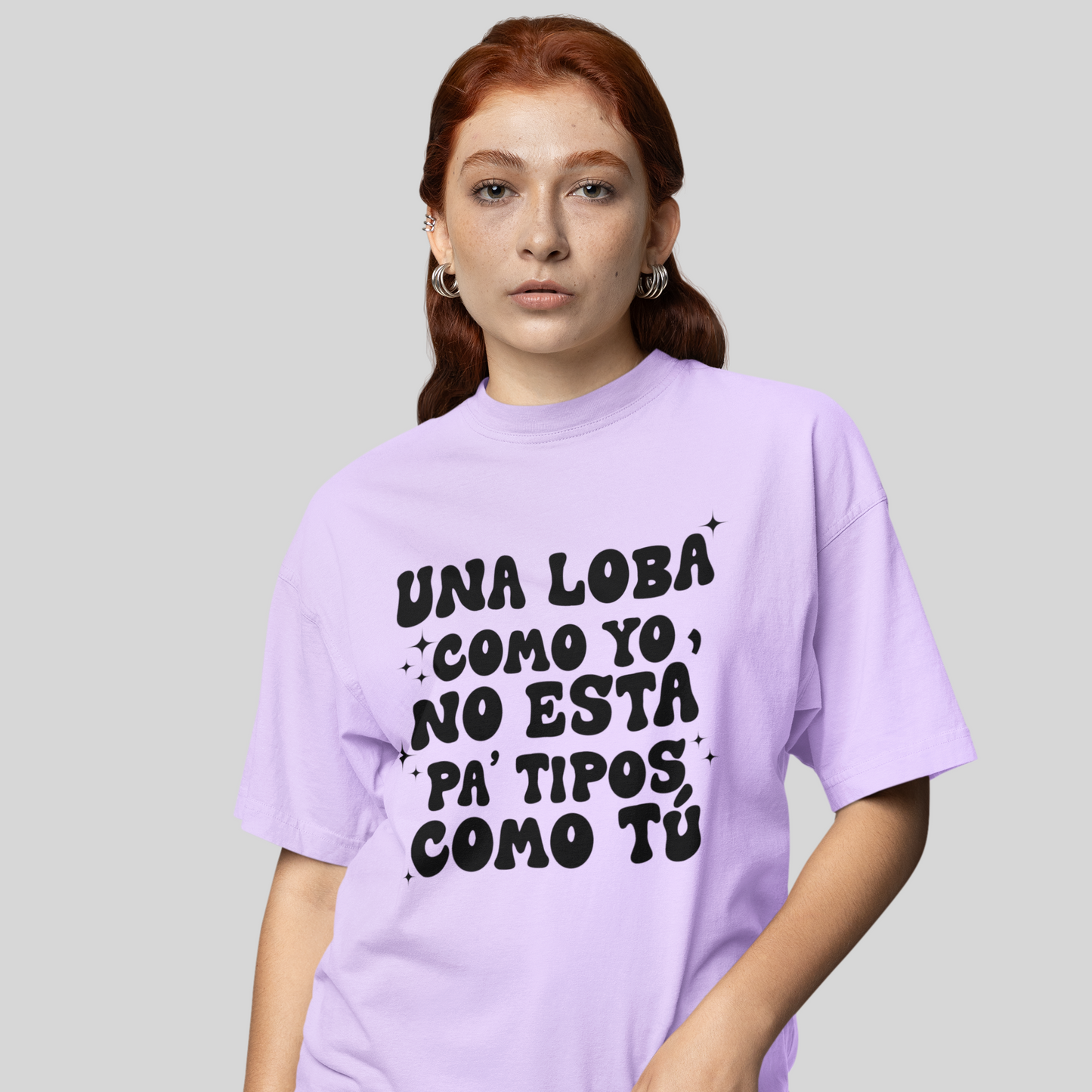 Camiseta Básica Shakira Loba- lilás