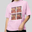Camiseta Básica Christina Aguilera Collab- rosa bebe