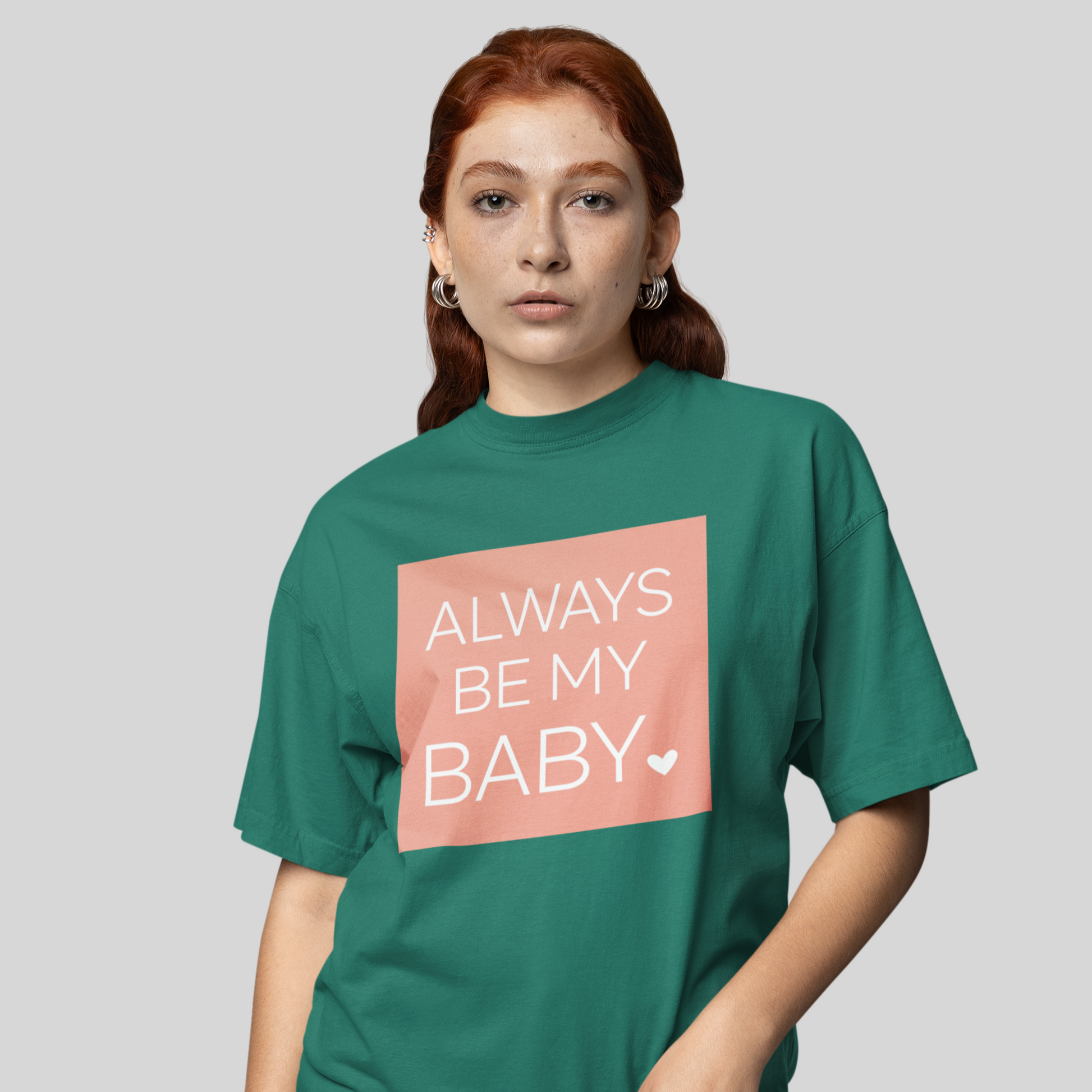 Camiseta Básica Mariah Carey Always Be My Baby- verde