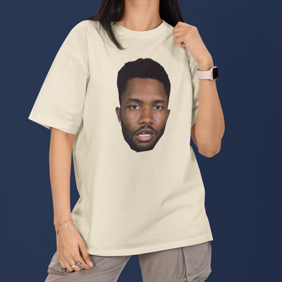 Camiseta Básica Frank Ocean Big Face Mood