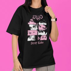 Camiseta Básica Stray Kids Do It Collab Style