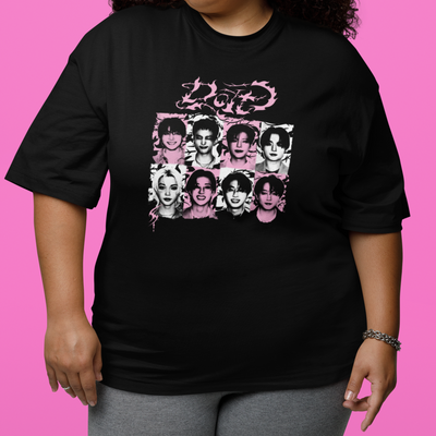 Camiseta Básica Stray Kids Group Do It