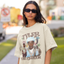 Camiseta Básica Tyler The Creator Vintage 90's- pérola