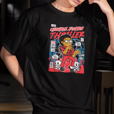 Camiseta Básica Michael Jackson Graphic Funko