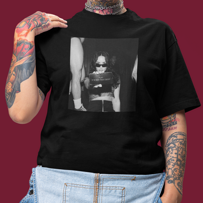 Camiseta Básica Demi Lovato Play P&B