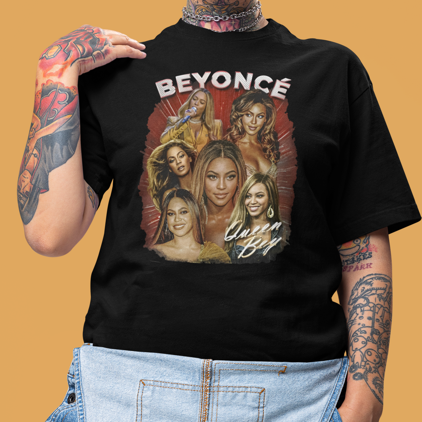 Camiseta Básica Beyonce Limited 90's
