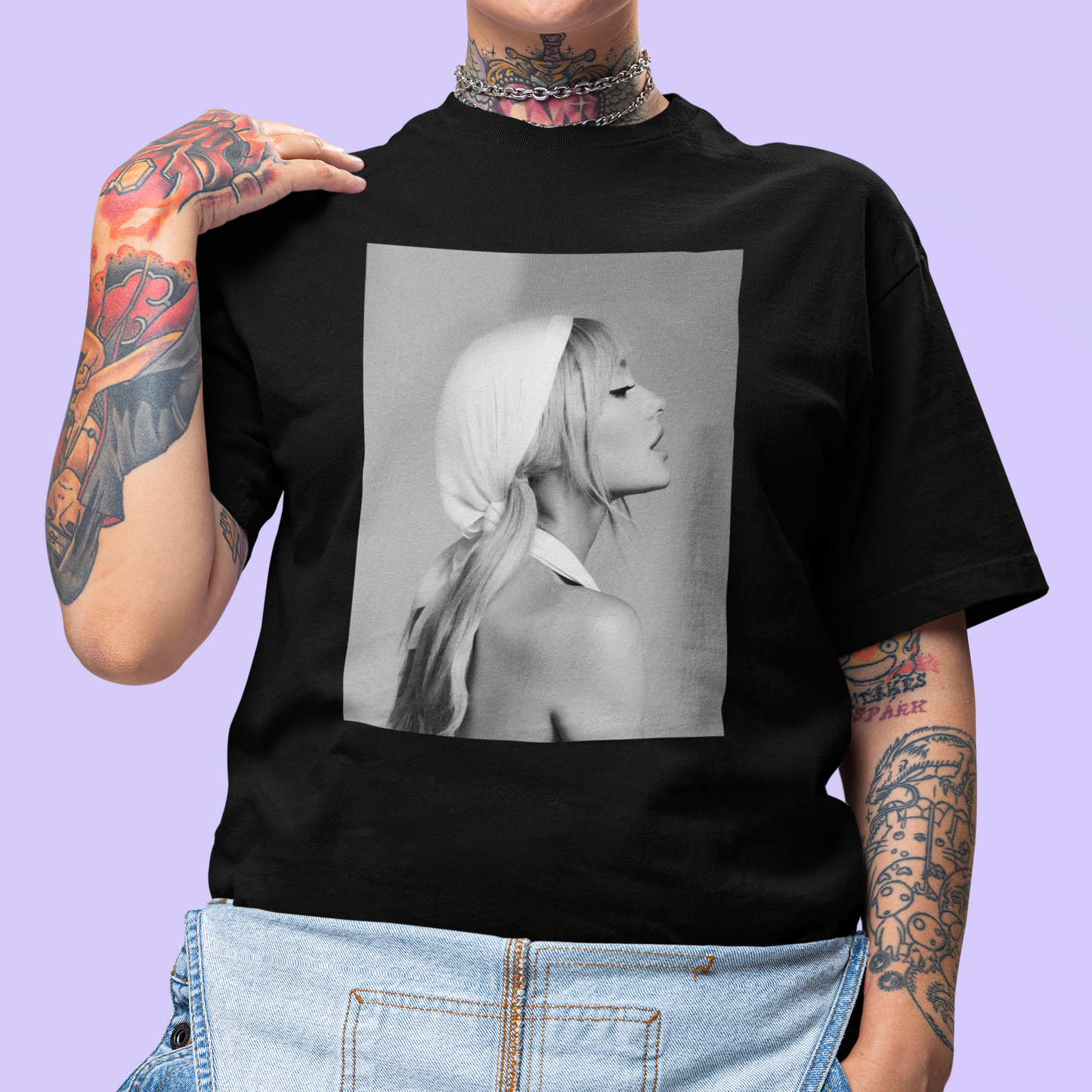Camiseta Básica Ariana Grande Photo
