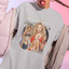 Camiseta Básica Shakira Graphic- CINZA