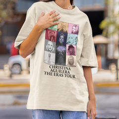 Camiseta Básica Christina Aguilera The Eras Tour