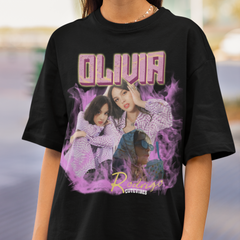 Camiseta Básica Olivia Rodrigo Cute Vibes