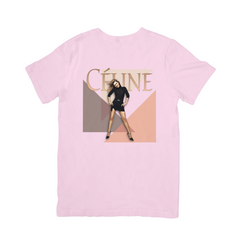 Camiseta Básica Céline Dion Photo