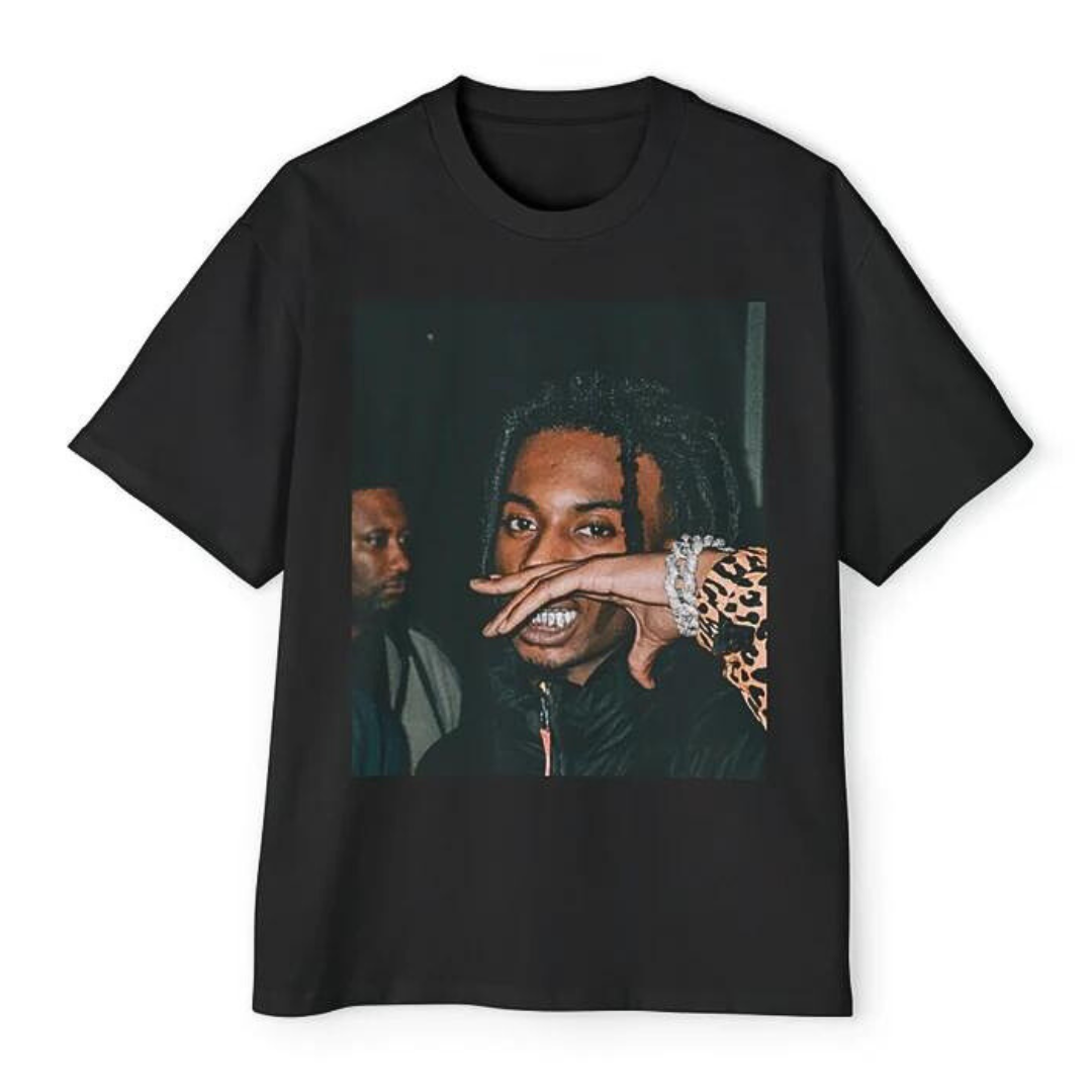 Camiseta Básica Playboi Carti Photo – Saoko