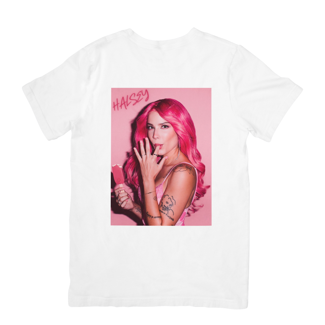 Camiseta Básica Halsey Photo