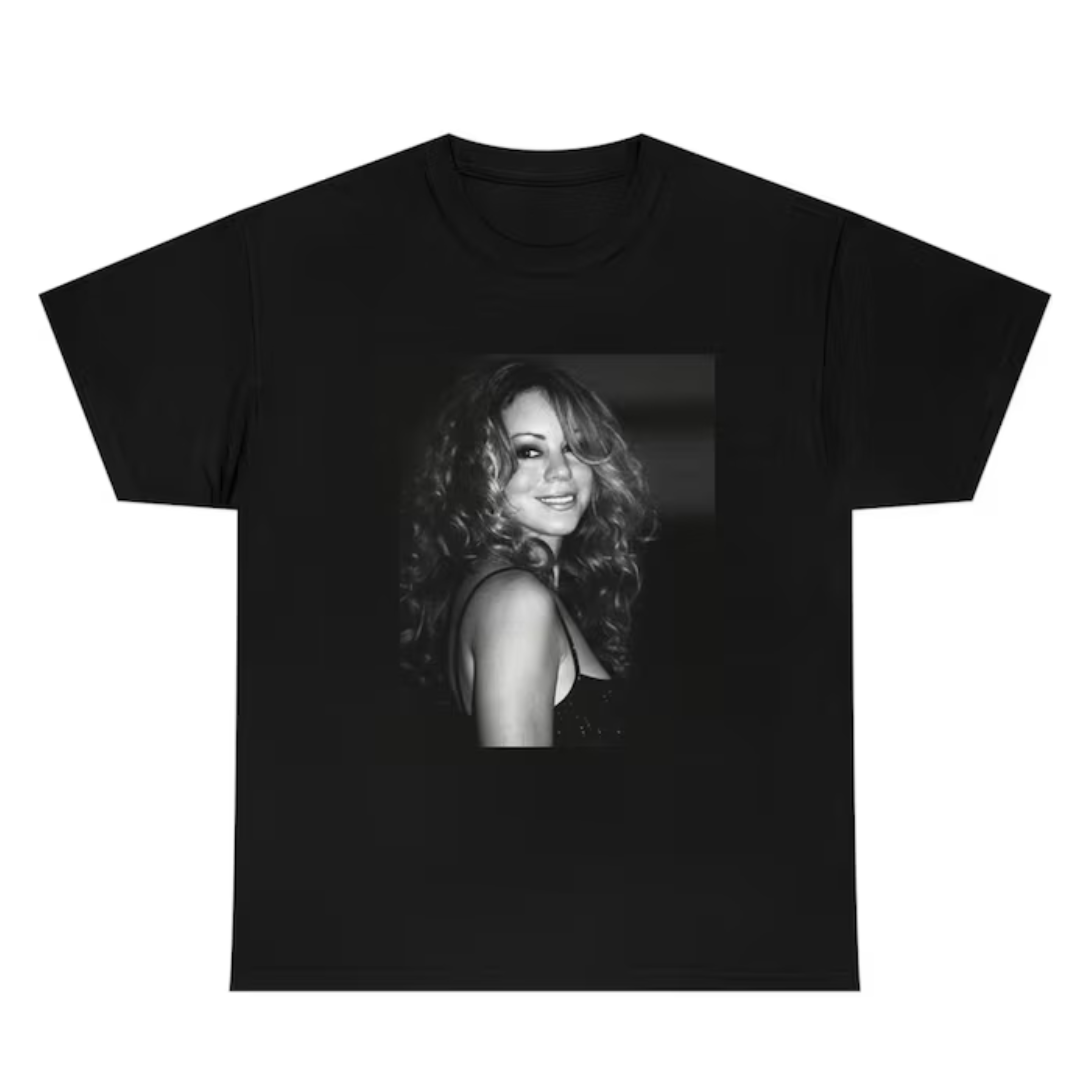 Camiseta Básica Mariah Carey Photo – Saoko