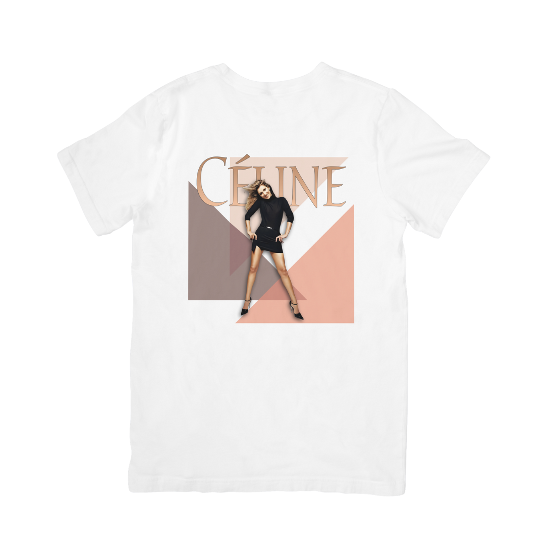 Camiseta Básica Céline Dion Photo