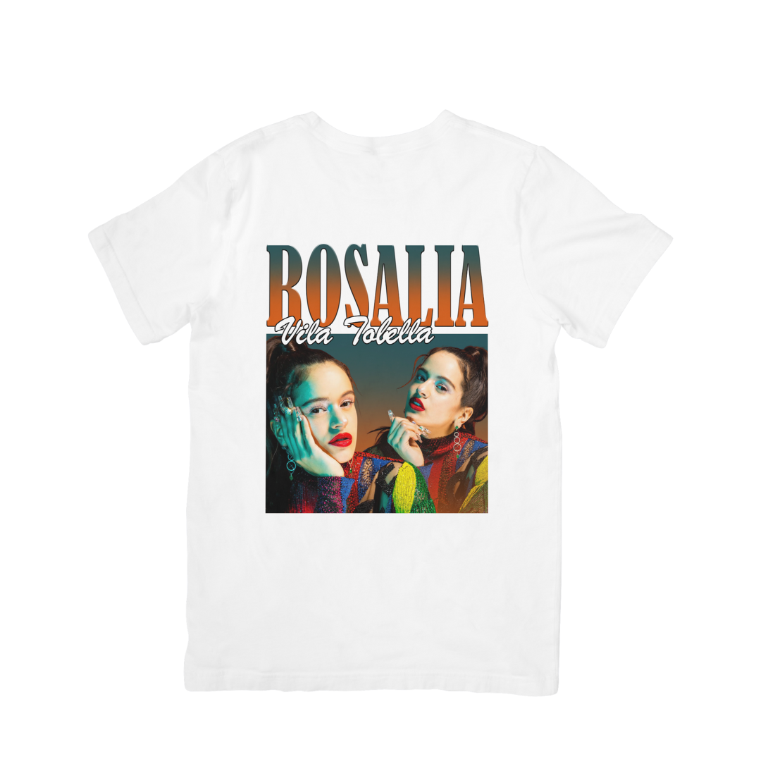 Camiseta Básica Rosalia Photo Graphic