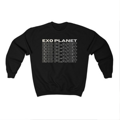 Moletom Gola Redonda Exo Planet