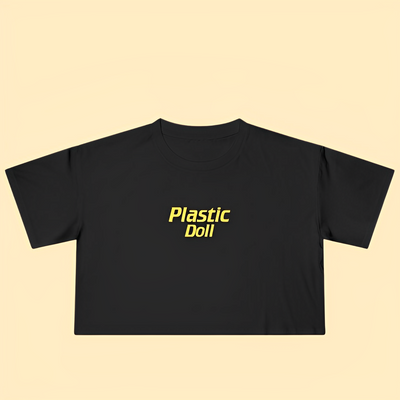 Camiseta Cropped Lady Gaga Plastic Doll