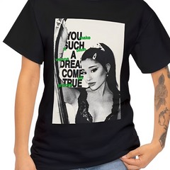 Camiseta Básica Ariana Grande Pop Music