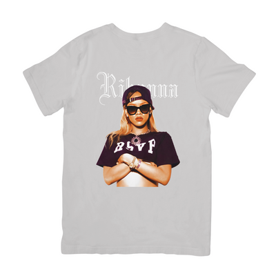 Camiseta Básica Rihanna Pose