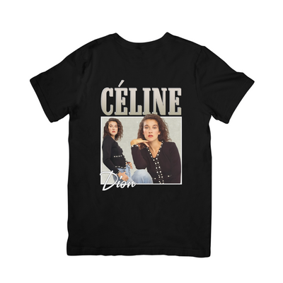 Camiseta Básica Céline Dion Pose