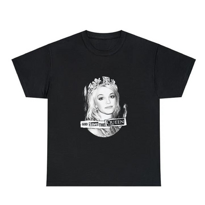 Camiseta Básica Britney Spears Queen