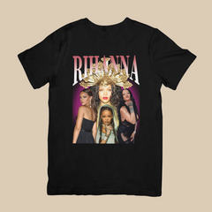 Camiseta Básica Rihanna Queen