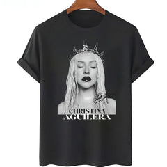 Camiseta Básica Christina Aguilera Queen X