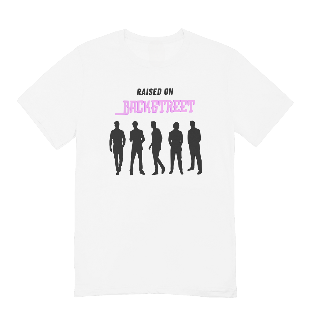 Camiseta Básica Backstreet Boys Raised On - Branco