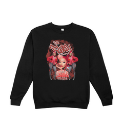 Moletom Gola Redonda Nicki Minaj Red Ruby