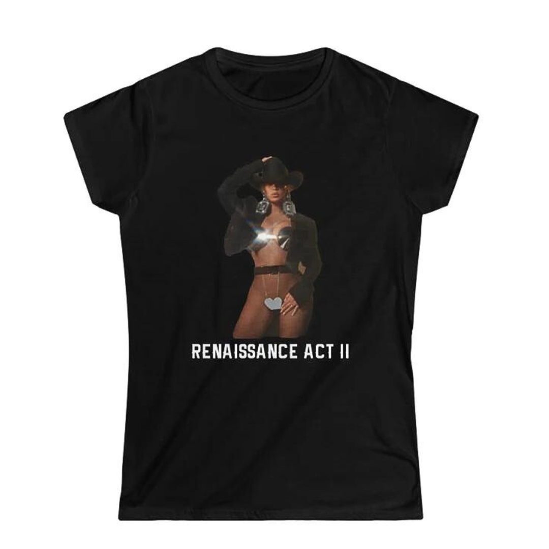 Camiseta Básica Beyonce Renaissance Act ll