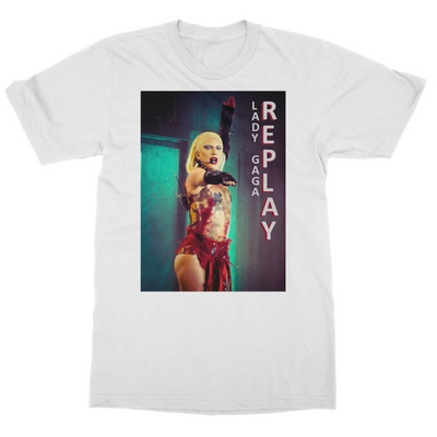 Camiseta Básica Lady Gaga Replay