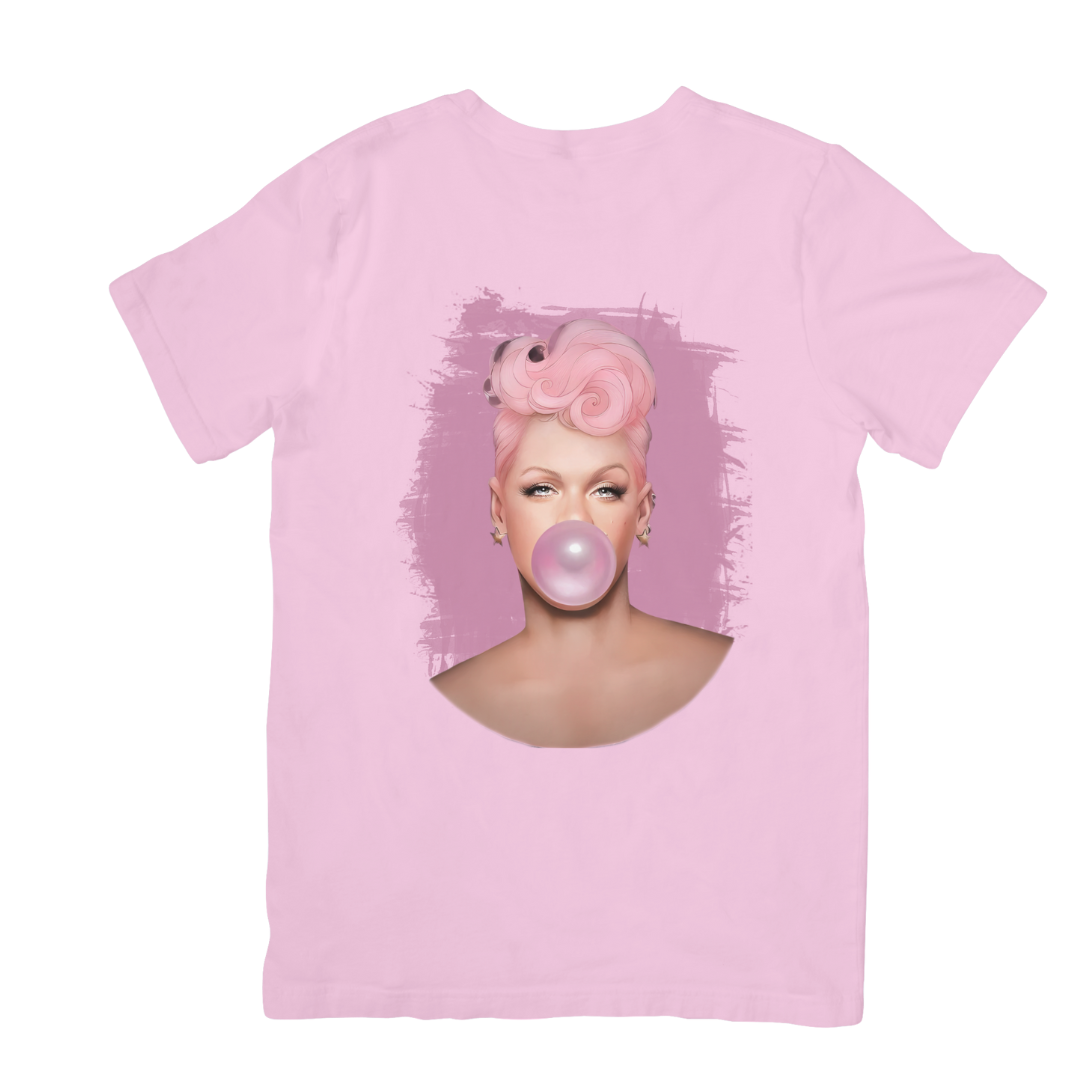 Camiseta Básica P!nk Retro