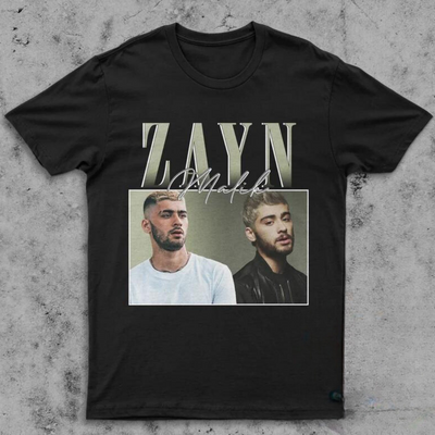 Camiseta Básica Zayn Malik Retro 90's