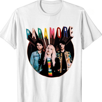 Camiseta Básica Paramore Retro