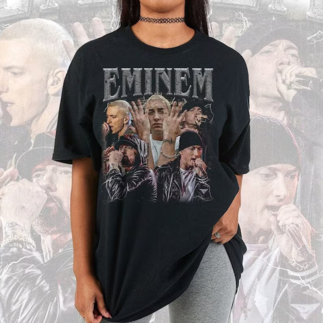 Camiseta Básica Eminem Retro