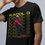 Camiseta Básica Karol G Retro Preto