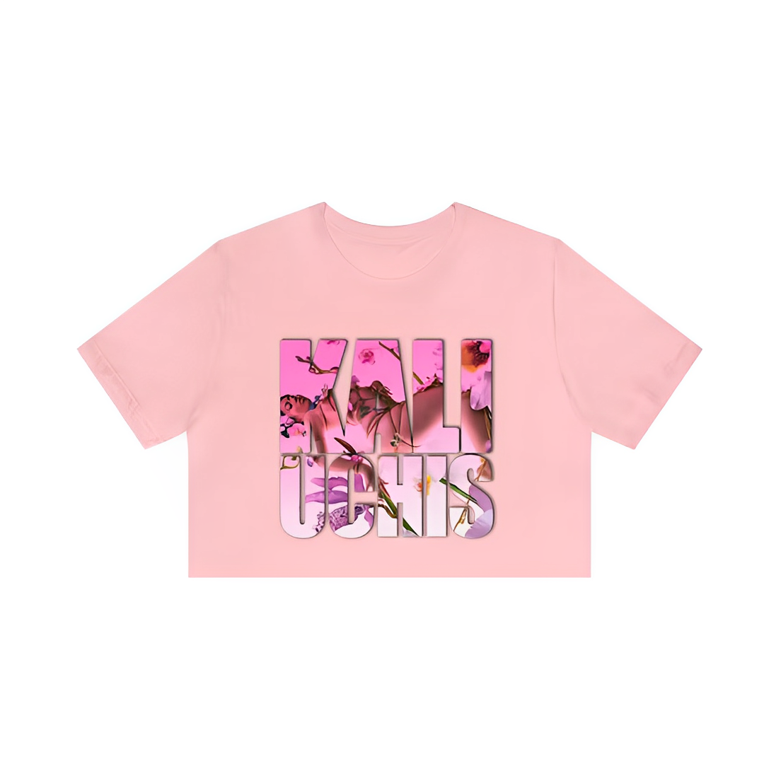 Camiseta Cropped Kali Uchis Retro Graphic