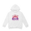 Moletom Canguru Everglow Retro Sunset - branco