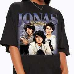 Camiseta Básica Jonas Brothers Retro Vintage