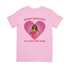 Camiseta Básica Mariah Carey Stop Singing