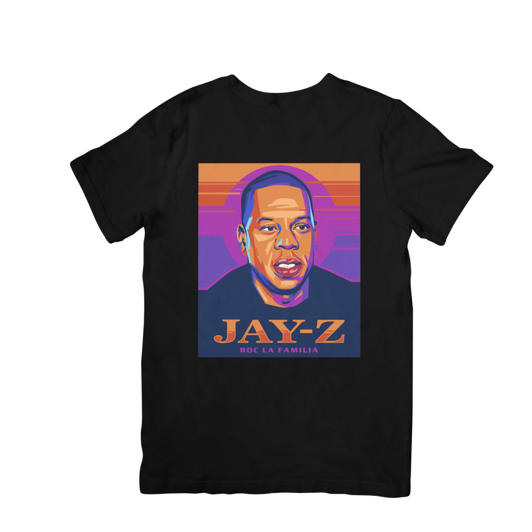 Camiseta Básica Jay-Z Roc La Familia