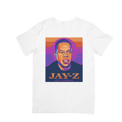 Camiseta Básica Jay-Z Roc La Familia