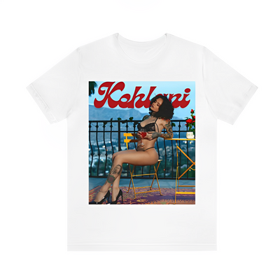 Camiseta Básica Kehlani Roses