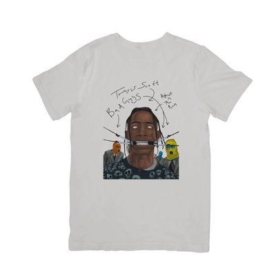 Camiseta Básica Travis Scott Bad Guys