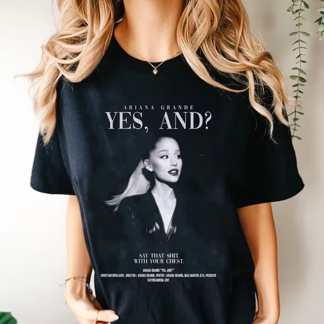 Camiseta Básica Ariana Grande Say That Sh!t