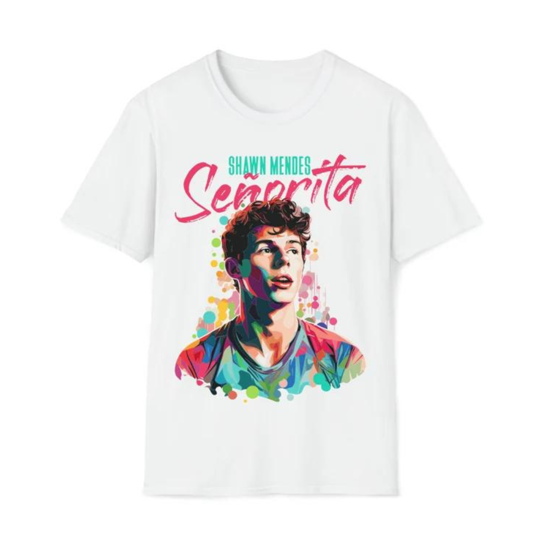 Camiseta Básica Shawn Mendes Señorita