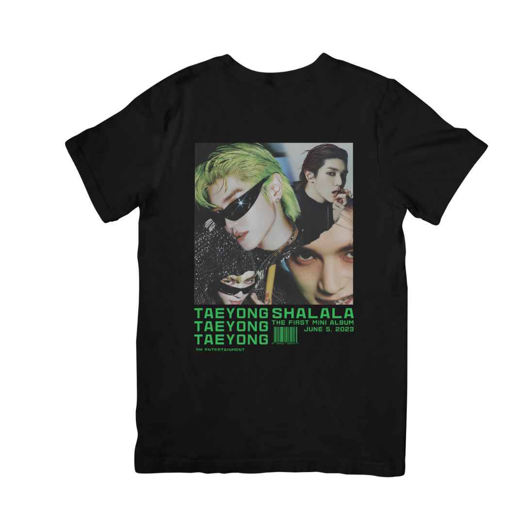 Camiseta Básica NCT 127 Shalala - preto