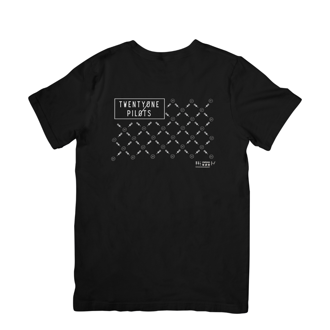 Camiseta Básica Twenty One Pilots Simbols