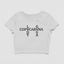 Camiseta Cropped Lady Gaga Copacabana